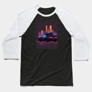 futuristic car pixel Baseball T-Shirt